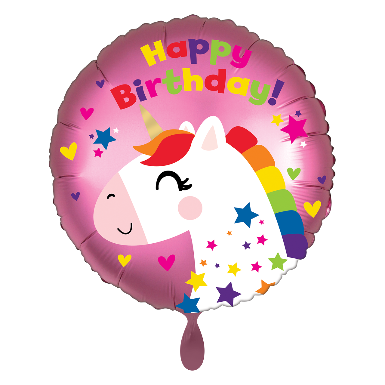 Happy Birthday Einhorn - Folienballon