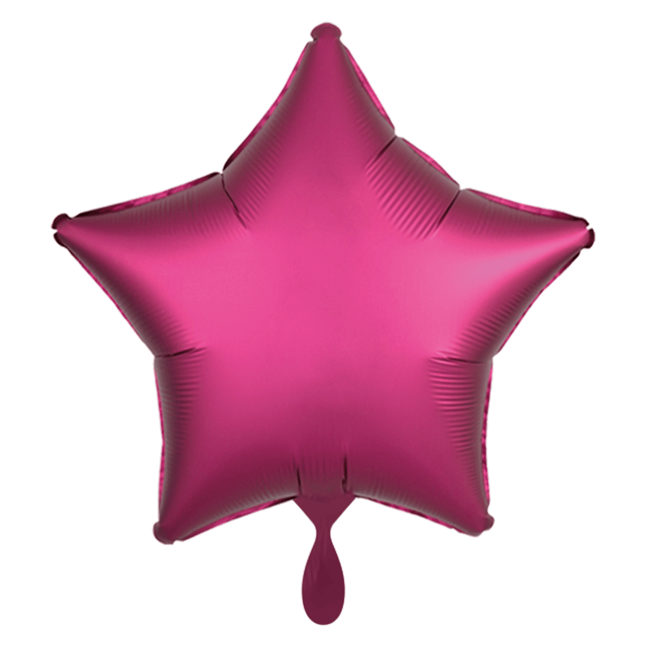 Standard Folienballon Stern - Pink Satin
