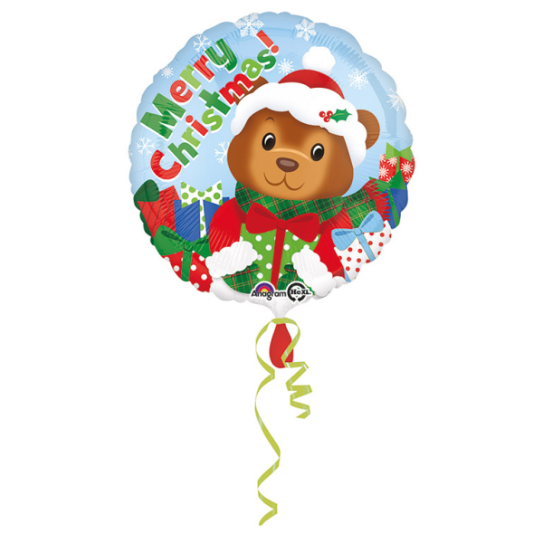 Weihnachten Bär  - Folienballon