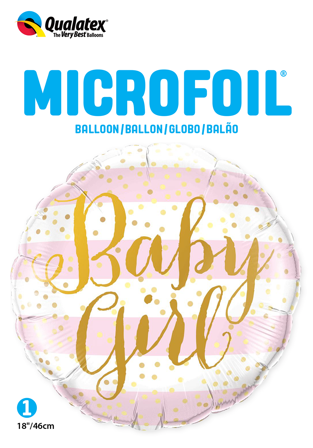 Baby Girl - Folienballon