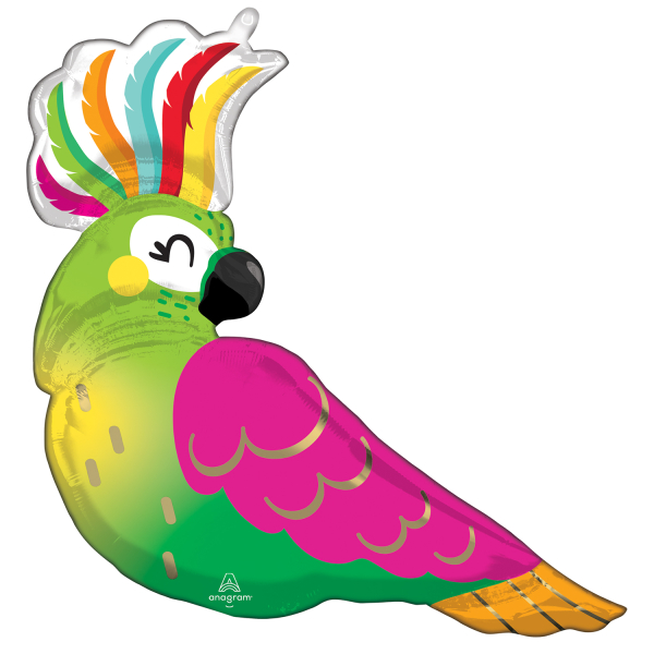 Papagei - Folienballoon 
