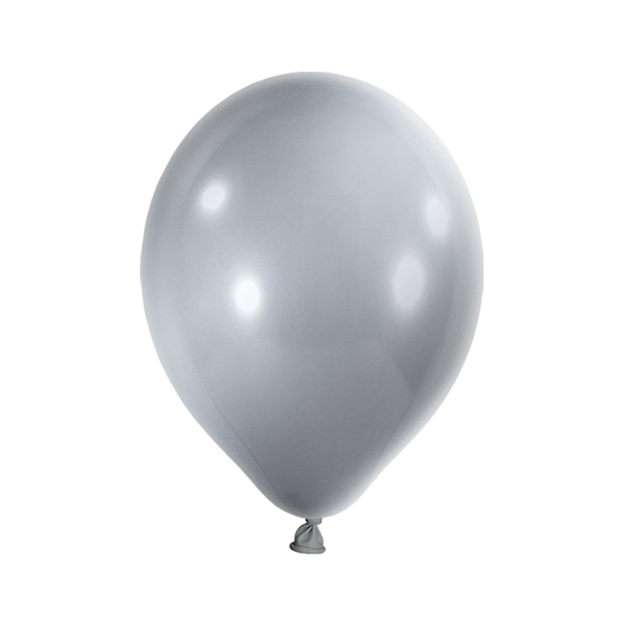 Latexballon silber  12" strong