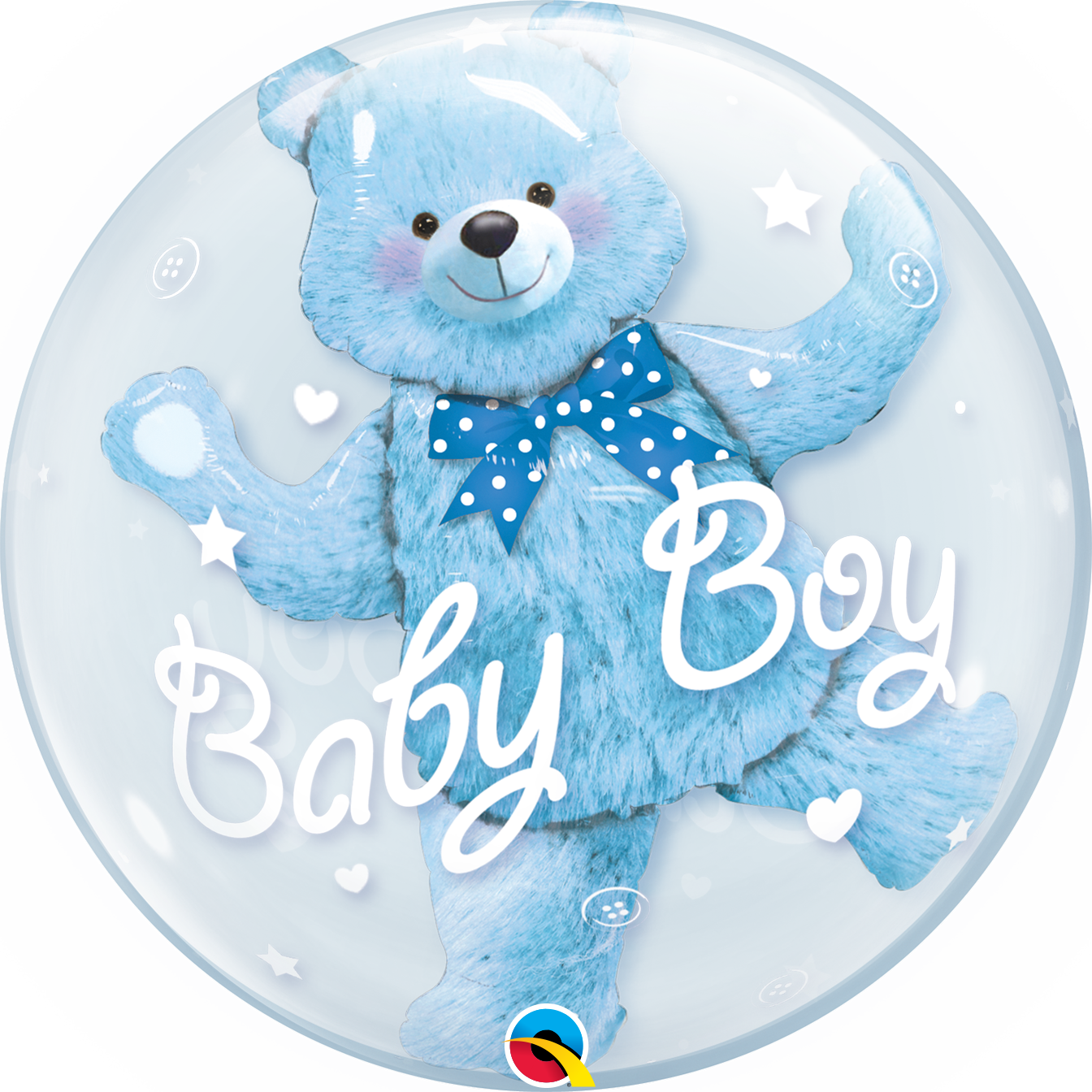 Double BUBBLES - Baby Blue Bear