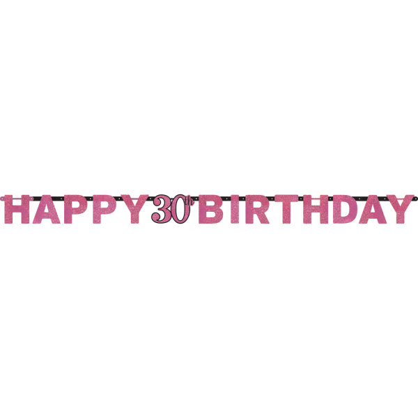 Banner -  Happy Birthday - 30