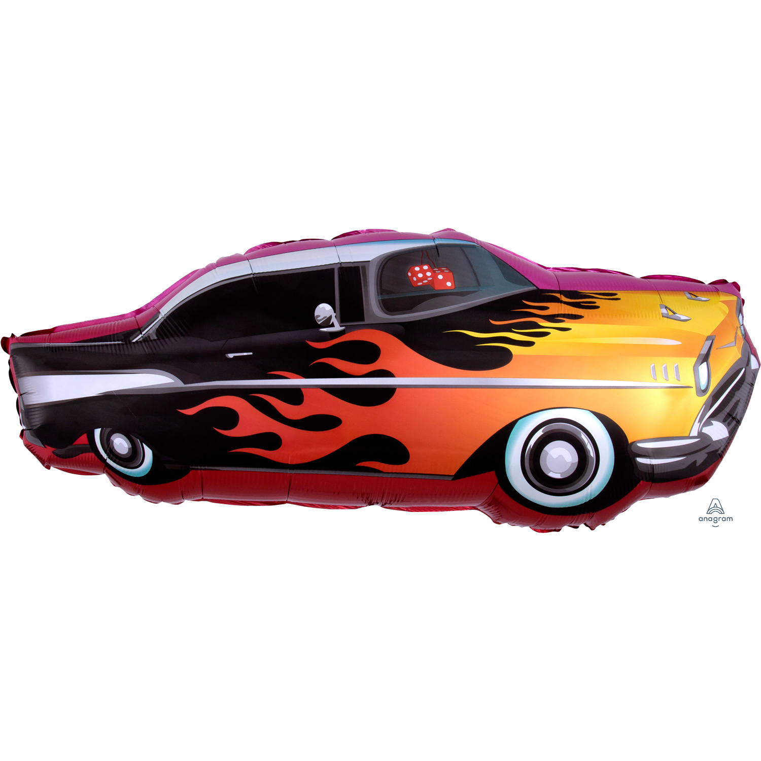 50s Rockin' Car - Hot Wheels Auto - Folienballon