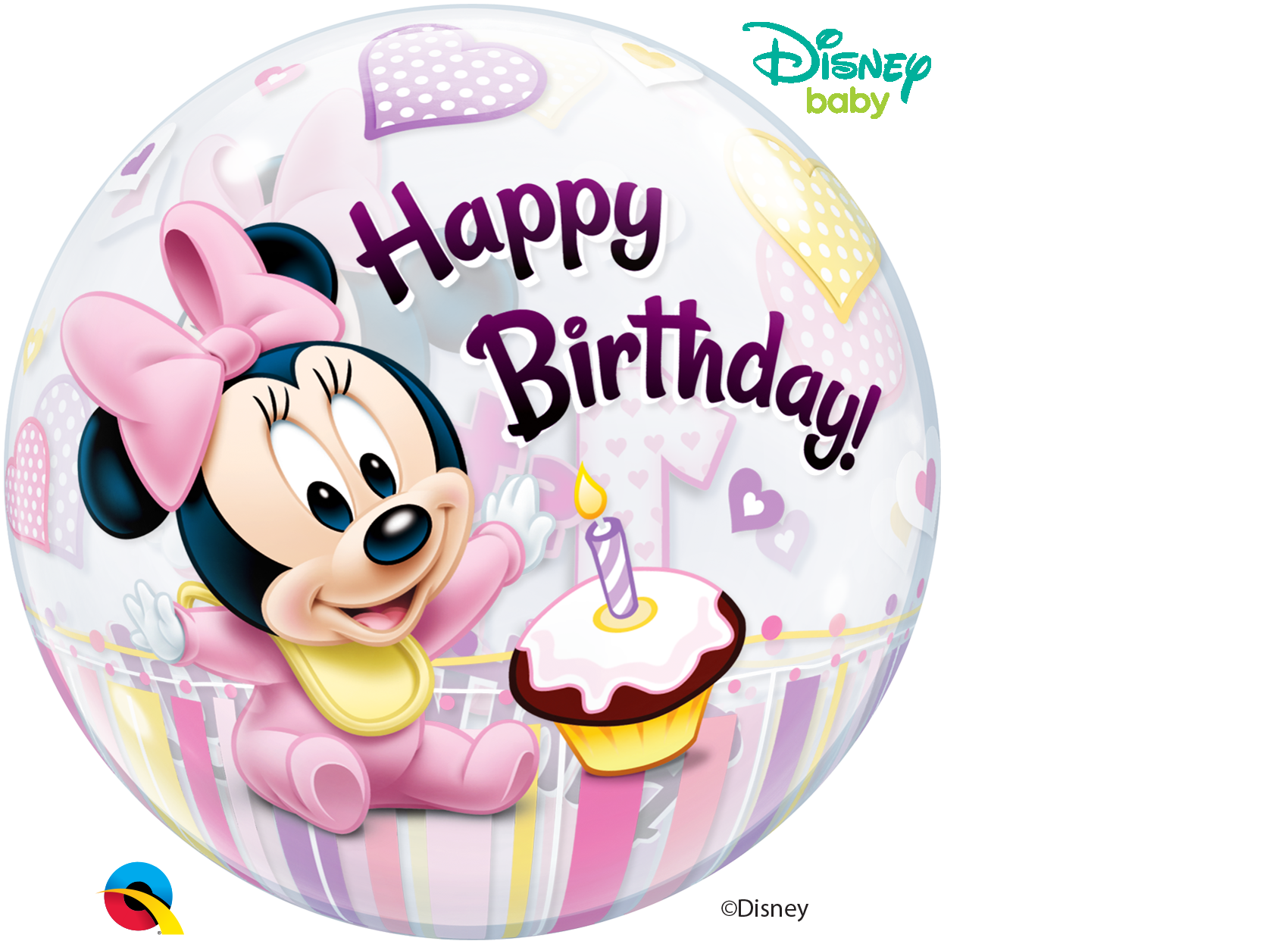 BUBBLES - Disney Minnie Mouse 1st Birthday