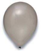 Latex Ballon silber metallic